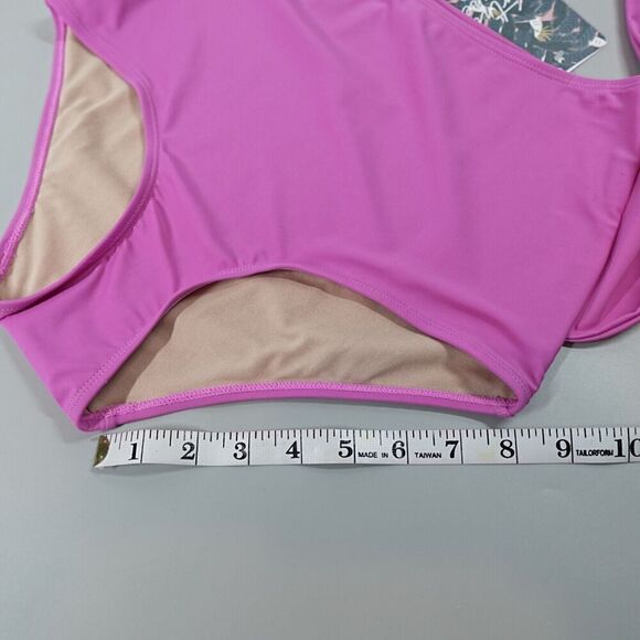 KORTNI JEANE Bikini Bottom XS Purple Tie-Up Front Retro Flattering - Picture 14 of 15